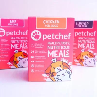 Natural dog food by Petchef, chicken recipe